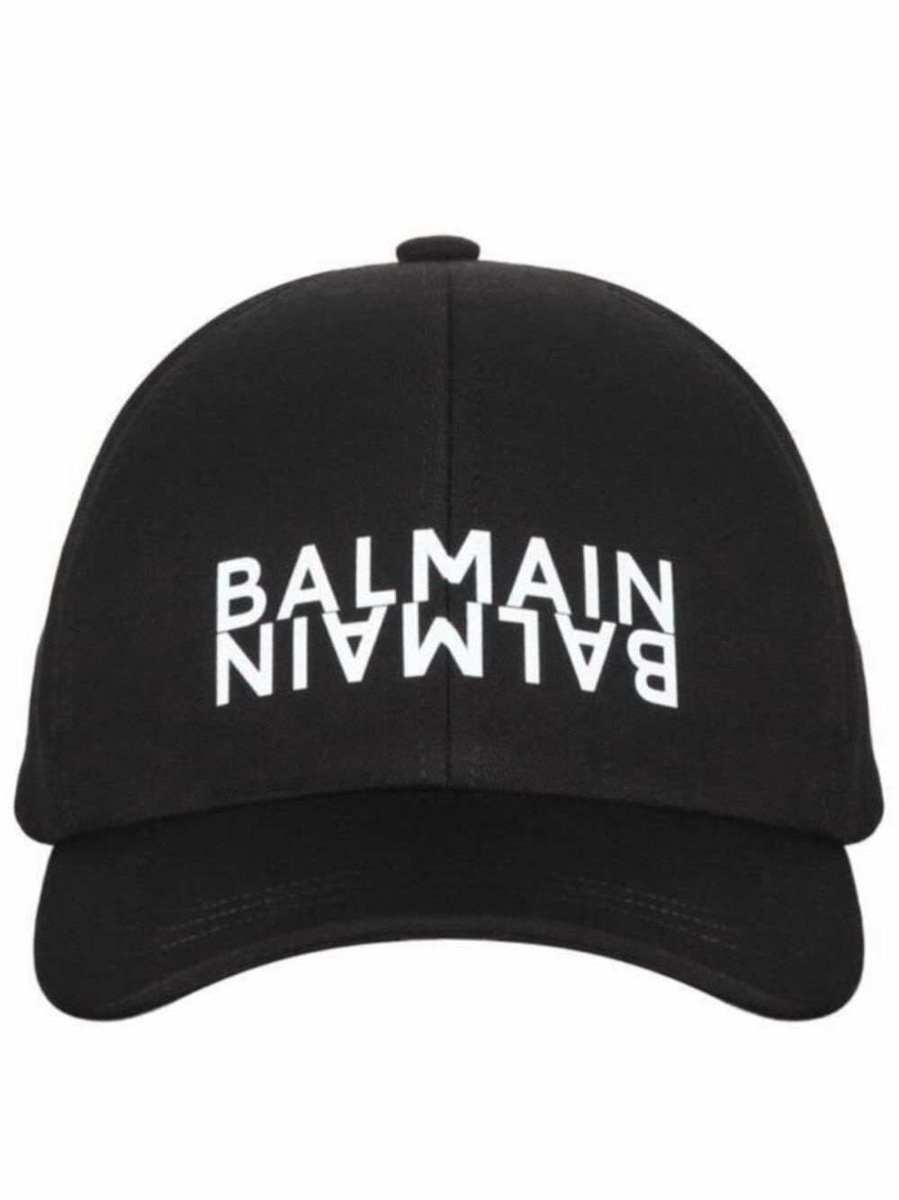 Authentic Balmain Men’s Black Cotton Hat.New With Tag